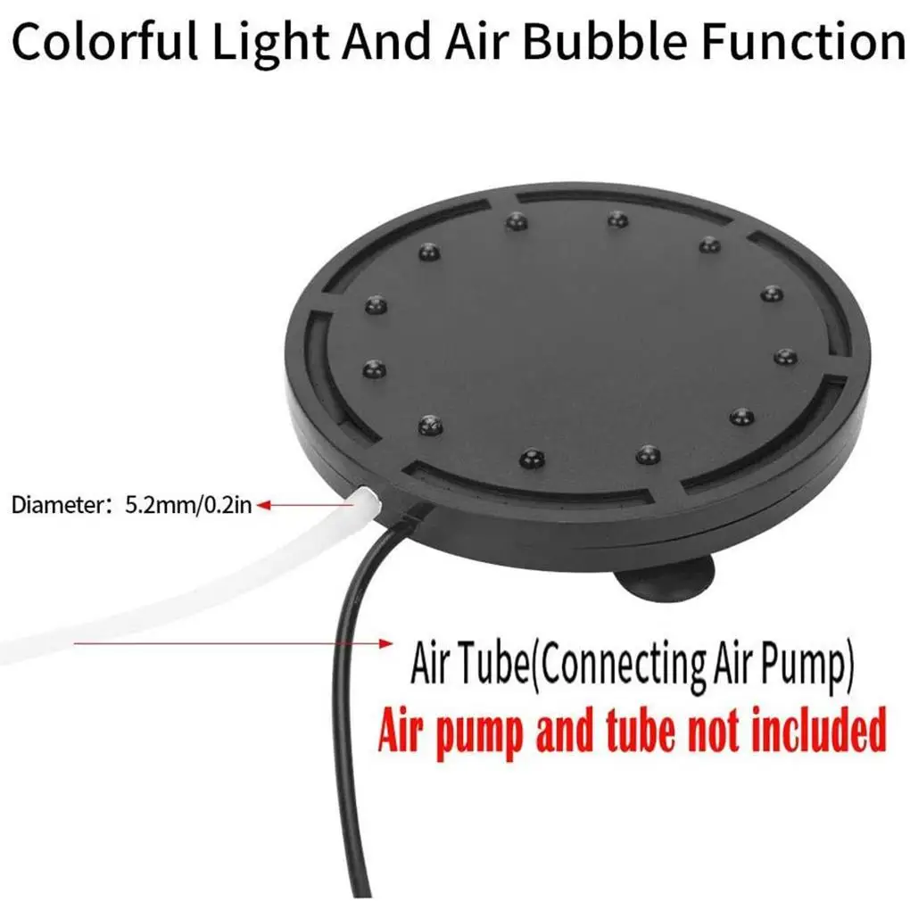 Fish Tank Light Adjustable High-brightness Indoor Aquarium Lamp Waterproof Landscape Plant Lamps Garden Balcony