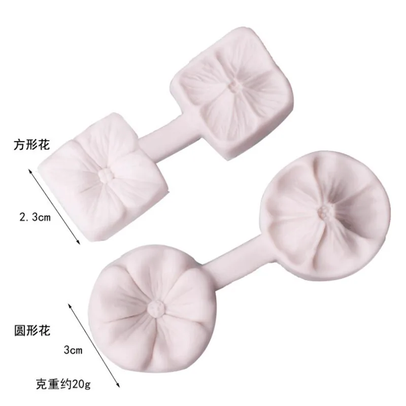 3D Five Petals Flower Silicone Mold Fondant Cake Decorating Tools Chocolate Confeitaria Baking Moulds Kitchen Accessories