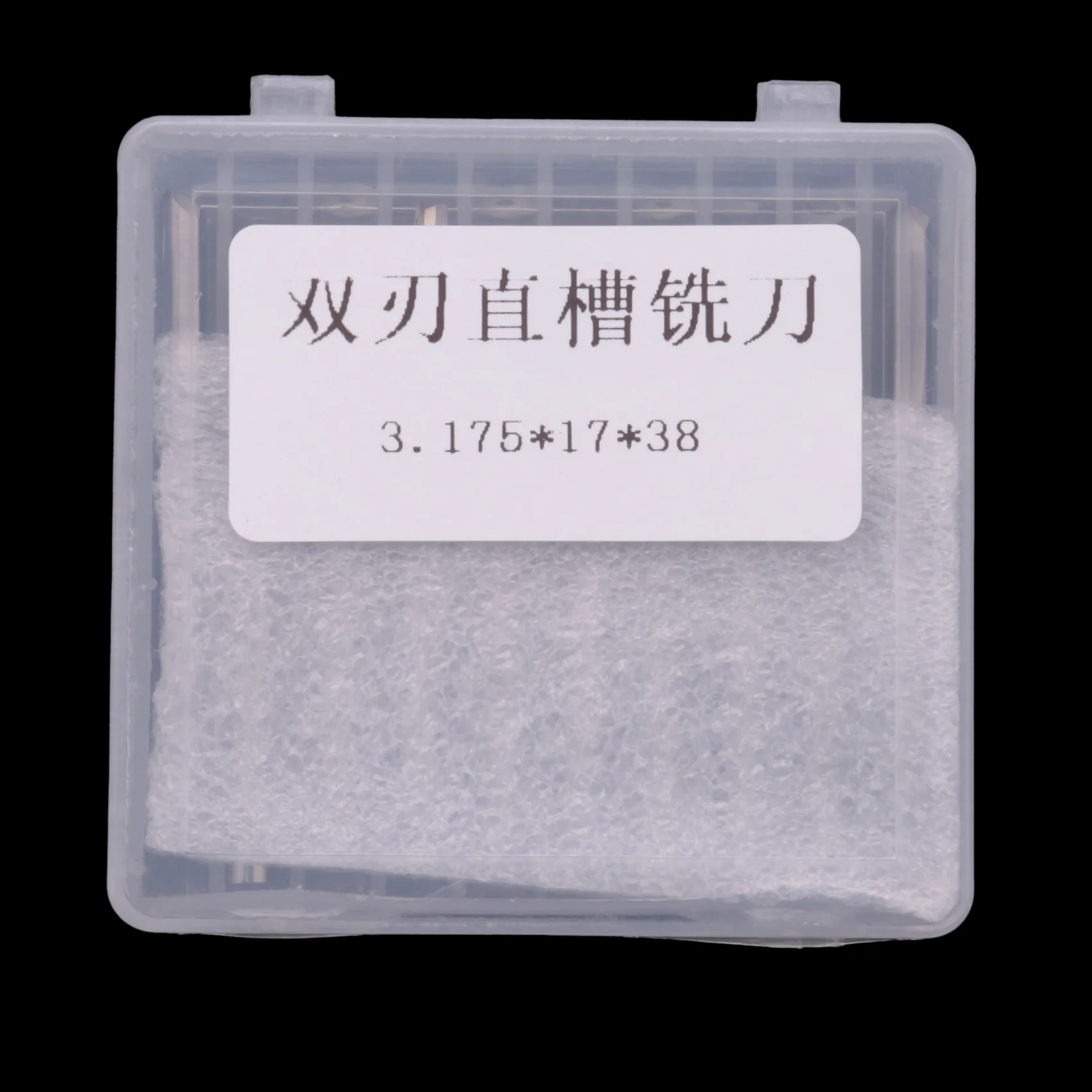 Activity 10Pcs 2 Flute Cnc Router Bits 3.175Mm Straight Slot Tungsten Steel Milling Cutter For Wood Mdf Plastic