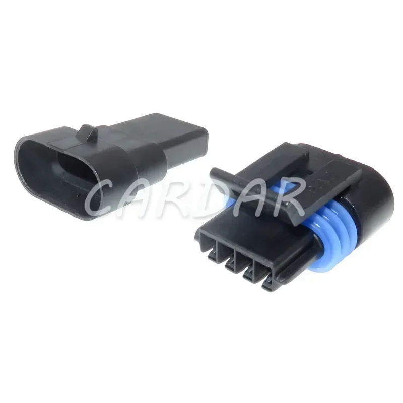 

1 Set 4 Pin 12162833 12162834 Waterproof Automotive Wire Harness Connector Mass Air Flow Sensor Plug