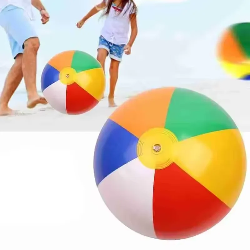 Summer Outdoor Swimming Pool Beach Inflatable Ball Toys Funny Sports Props Beach Pool Volleyball Game Parent-child Interaction