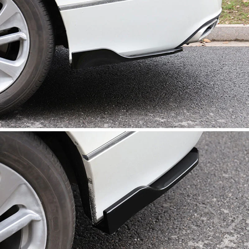 ABS Auto Rear Bumper Splitter Side Air Spoiler Body Kit Trim Wing Decor For 2018 2019 2020 Honda Accord 10th Gen Car Accessories view 6