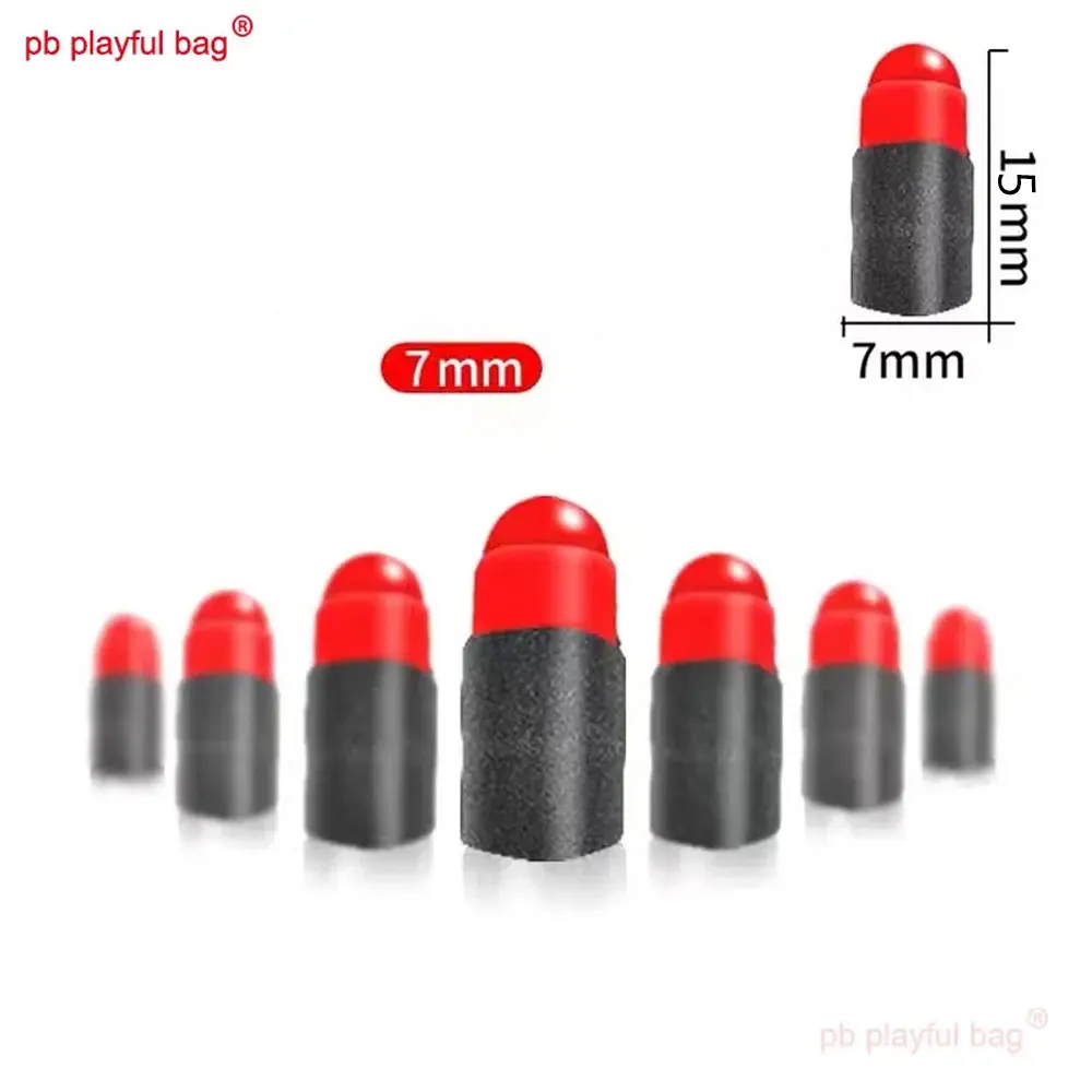 PB Playful Bag Outdoor Sports CS Game Soft Bullet Little Moon Revolver ZP5 Upgrade Material Bullet Case Toy Accessories ​IG56