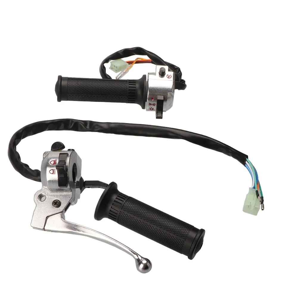 Suku cadang kemudi sepeda motor rakitan throttle, suku cadang sepeda motor kiri dan kanan, cocok untuk Honda Z50 Z50A Z50J Z50R, sepeda motor Trail monyet