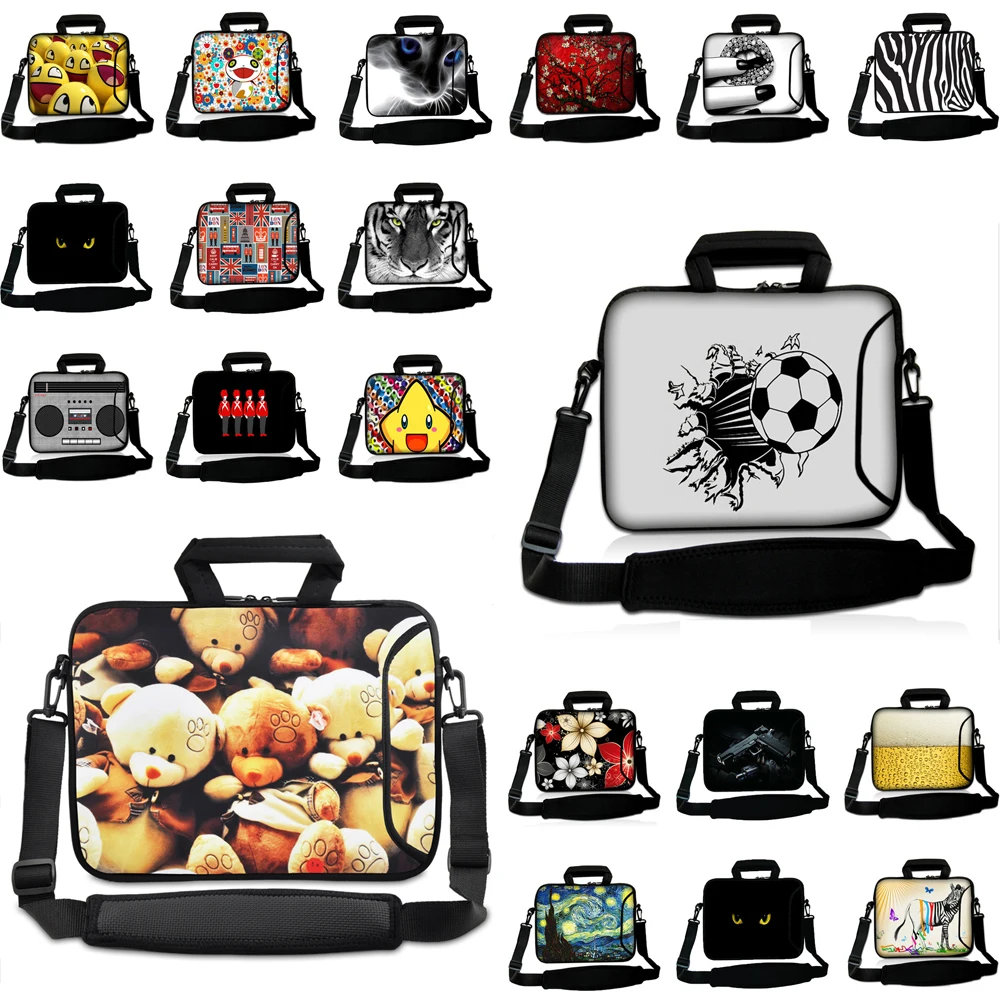Bolsa para Laptop de 15.6" à Prova de Choque, Estojo para Notebook Masculino e Feminino para MacBook M4 Air 15 Pro, Huawei D14, Asus, Dell, Lenovo Legion Go, Sony