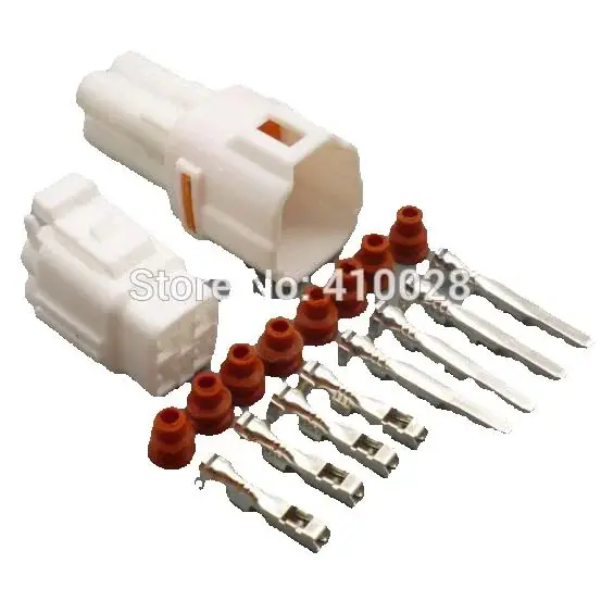 worldgolden 5/30/100sets kit 2.0mm 4pin 4way waterproof auto wire female male connector  6180-4771 6188-0004