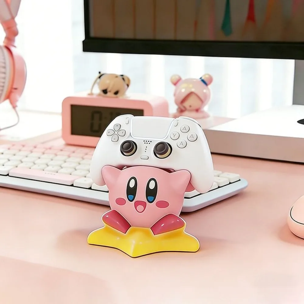 Cute Kirby Game Controller Stand, Desktop Gamepad Holder, Console Storage Rack, Room Decor, Boys Girls Gift view 6