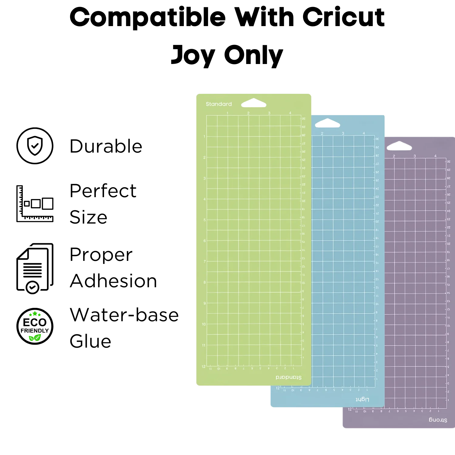 DIY LOBBY 12 inch x 24 inch PVC cutting mat for Cricut Maker variety grip sticky pad replacement accessories art engraving board