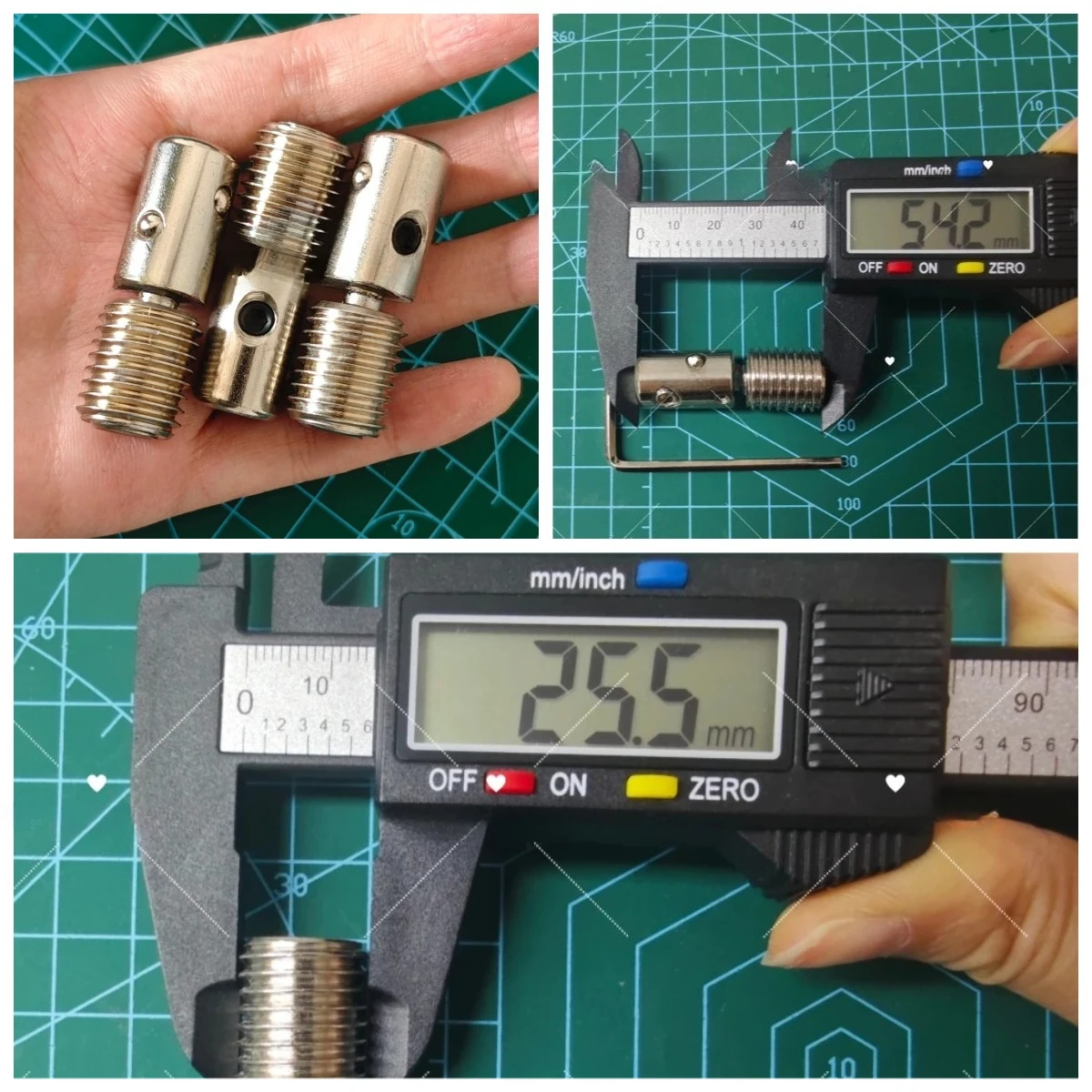 Durable M16 Screw Quick Release Rotary Adapter, Multi-angle Swivel Connector for TPE Doll Head, Hand DIY Accessories