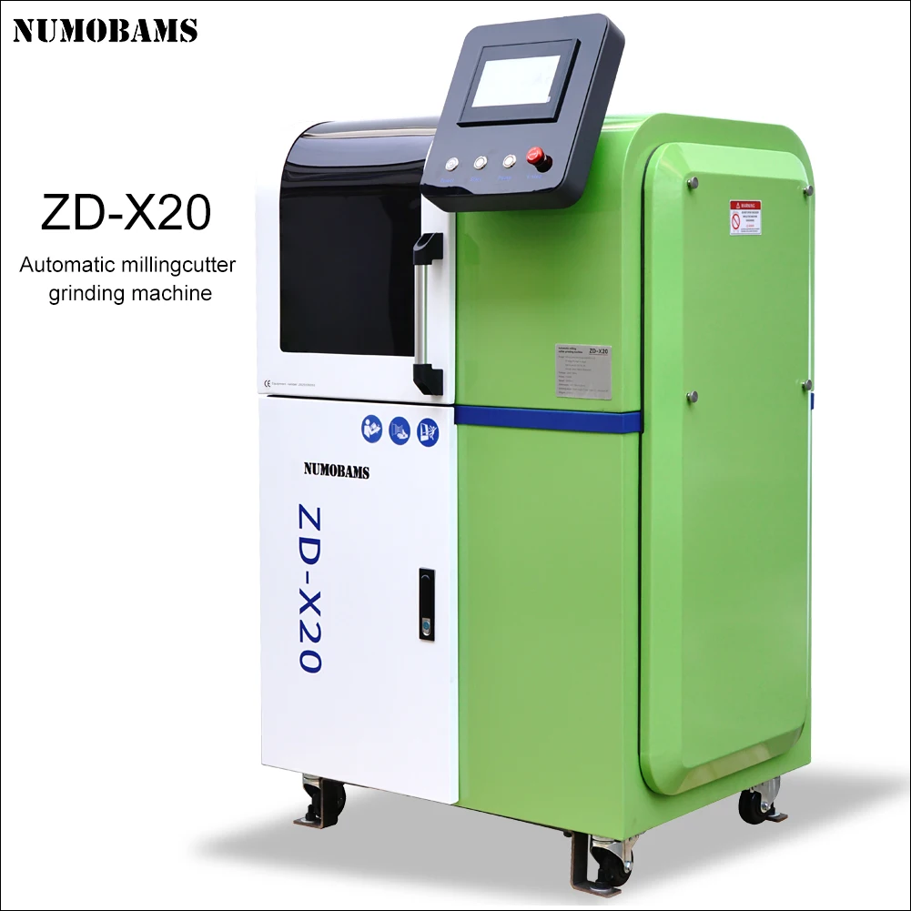 CNC Mill Cutter Grinder Machine ZD-X20 1500W Auto Grinding Tool Machine For End Mill And Drill Bit