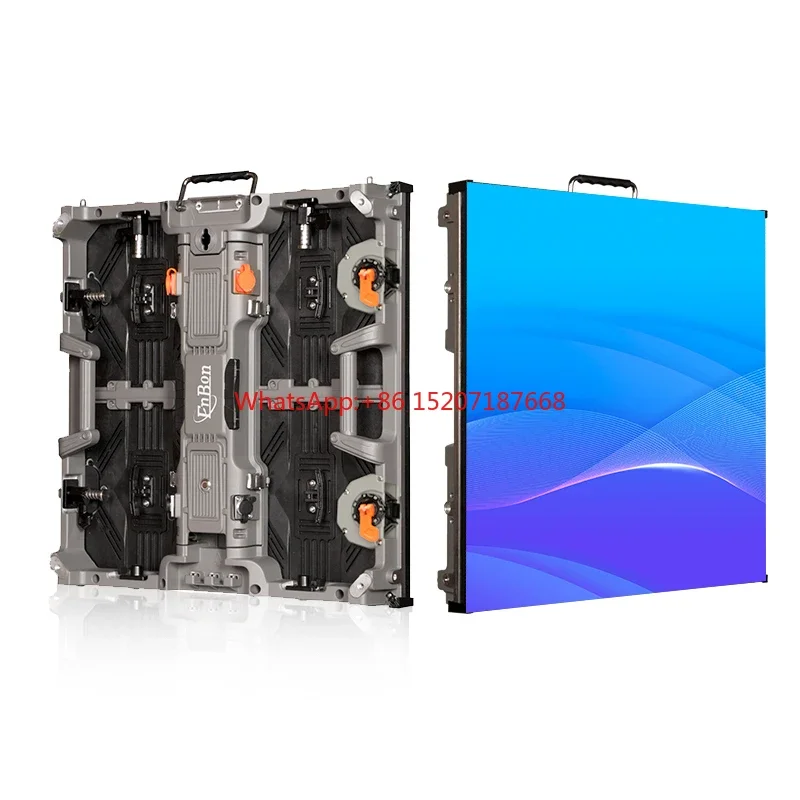 

Indoor Outdoor LED Display Rental P4.81 P3.84 P3 Die Casting Aluminum 576 mm X576 mm LED Video Wall Cabinet