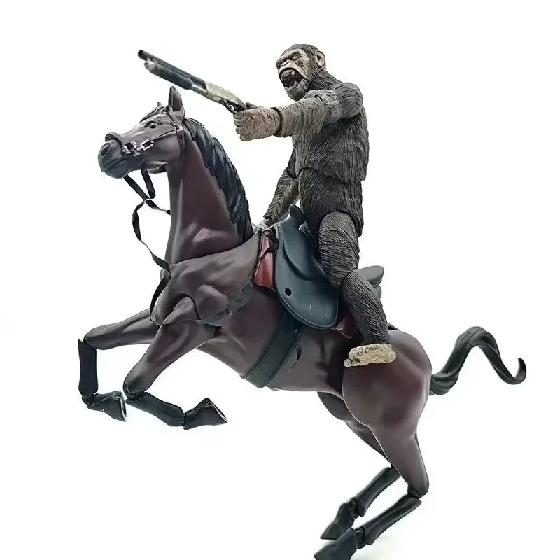 In Stock Rise of The Planet of The Apes Caesar Koba Luca Figure PVC Collection  Action Figure Model Toys Gifts - view 5