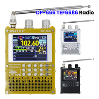 DP-666 TEF6686 Radio High Sensitivity Full Band FM AM Short Wave Radio High Sensitivity DSP Receiver