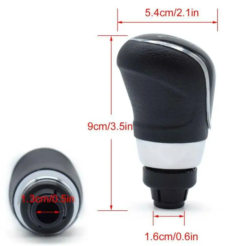 5 Speed Gear Shift Knob For Ford Fiesta MK7 2008 - 2013 Focus MK2/FL 2008 - 2011 Manual Transmission Lever