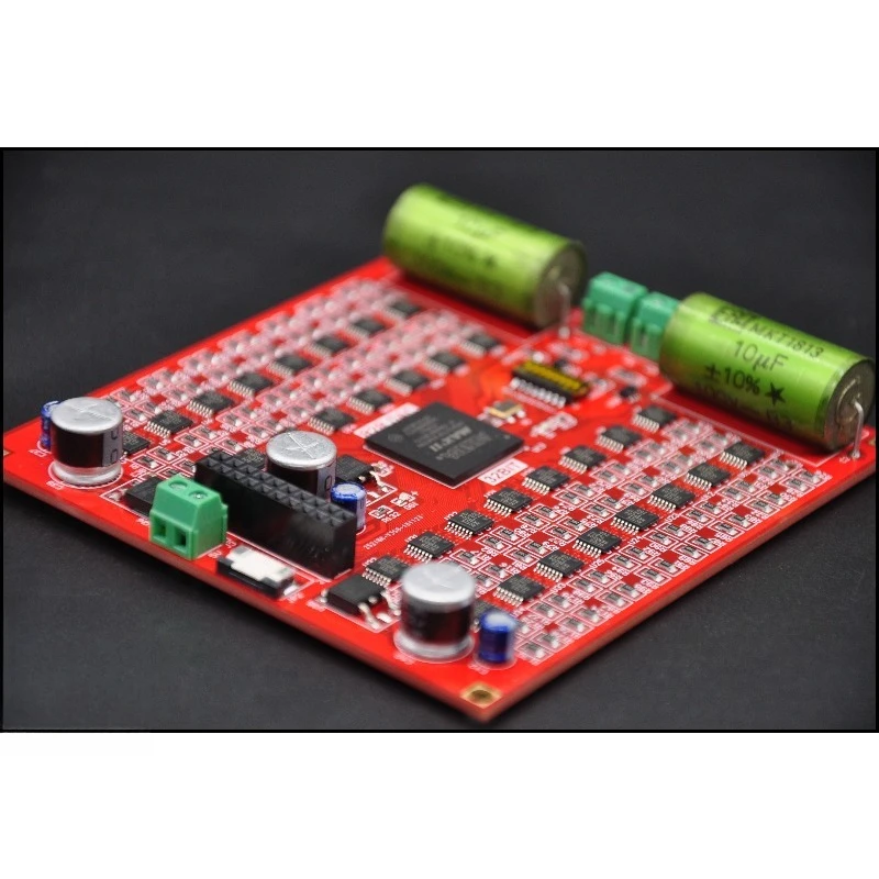 R2r dsd pcm dac fully discrete 32-bit decoder board - direct decoding, dual decoding, auto-recognition, display