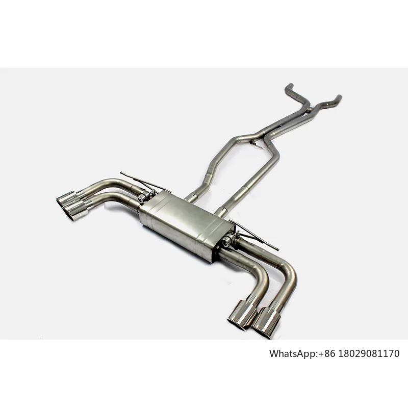 

Factory Catback Muffler Exhaust For Porsche Cayenne 957 3.6 4.8 Exhaust Valvetronic Remote Control Performance Parts