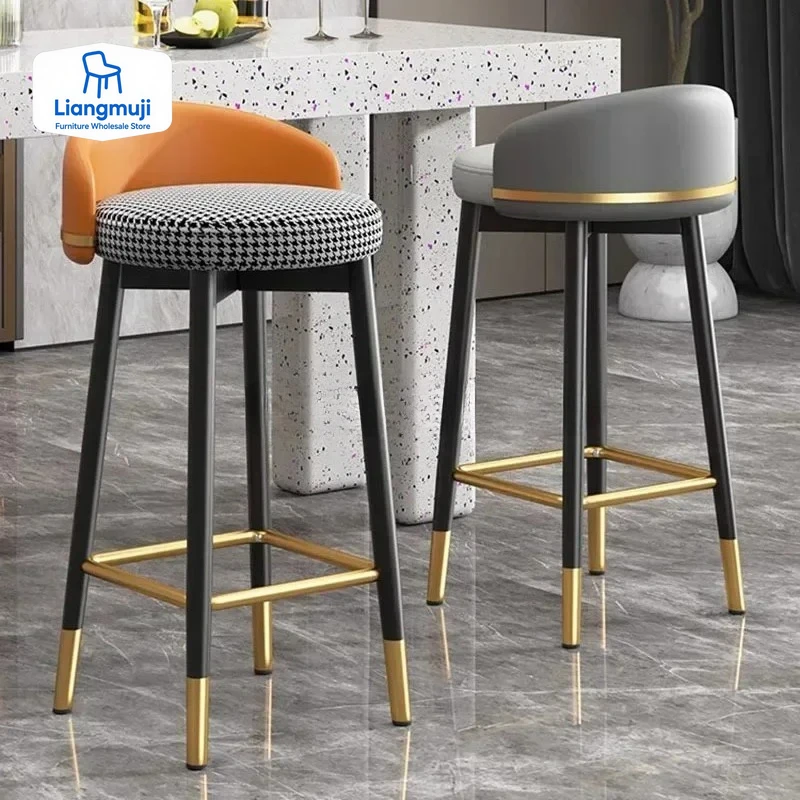 

Tabouret De Bar Stools Dining Chairs Accent Modern Accent Leather Bar Chairs Design Ergonomic Sillas Para Comedor Furniture
