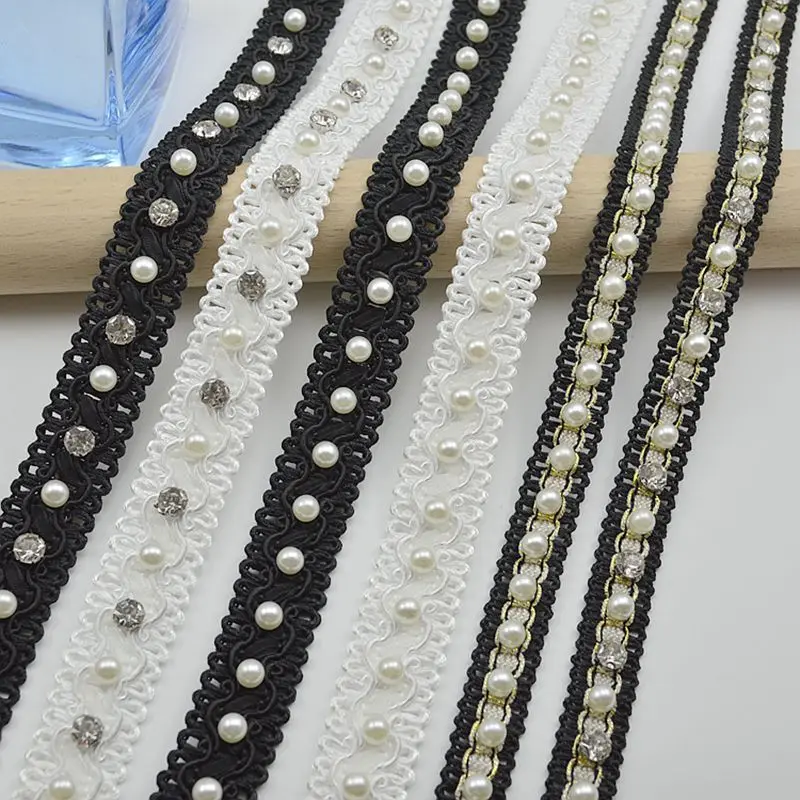 

2 метра/78,74 дюйма Новая кружевная тесьма для одежды и платьев, лента из органзы в форме восьмерки с бисером, специальная тканевая лента