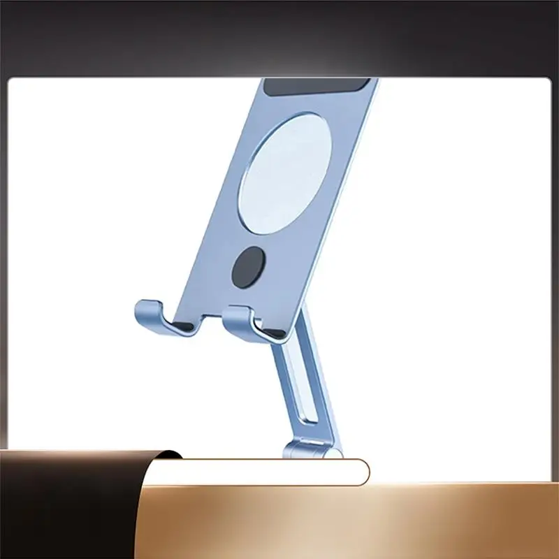 BONERUY Aluminum Alloy Cell Phone Tablet Stand Rotating Cell Phone Tablet Universal Desktop Stand-X64A