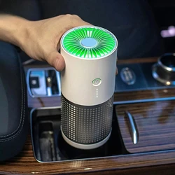 Xiaomi Youpin Air Purifier for Home Ozone Generator HEPA Filters Desktop Purifier Night Light Rechargeable Car Air Purifier