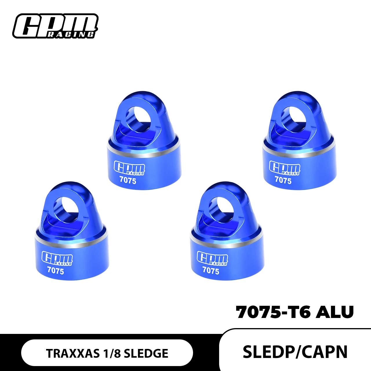 GPM 7075 Alloy Shock Cap For GPM , Original Shock Absorbers TRAXXAS Sledge 9664