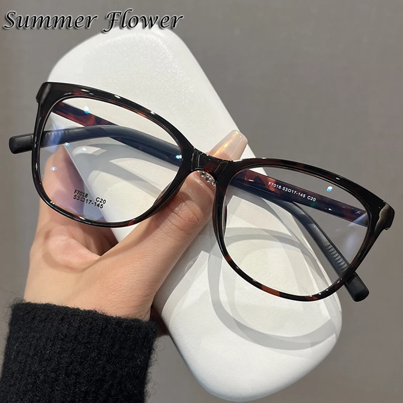 

Female Glasses Frame Student Fashion Designer Prescription Eyeglass TR90 Light Flexible Optical Eyeglasses for Men