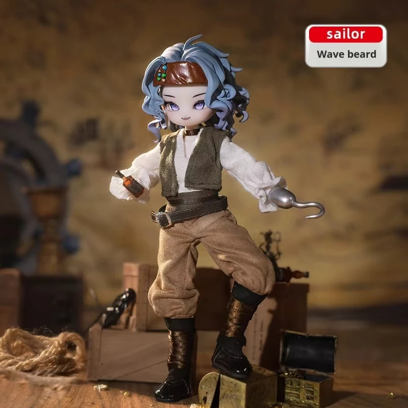 Nowa Oficjalna Figurka Shugafairy Pirat Lost Beacon Bjd 8-Point Blind Box, Figurka Akcji z Ruchomymi Stawami z Żywicy, Kolekcjonerska Zabawka