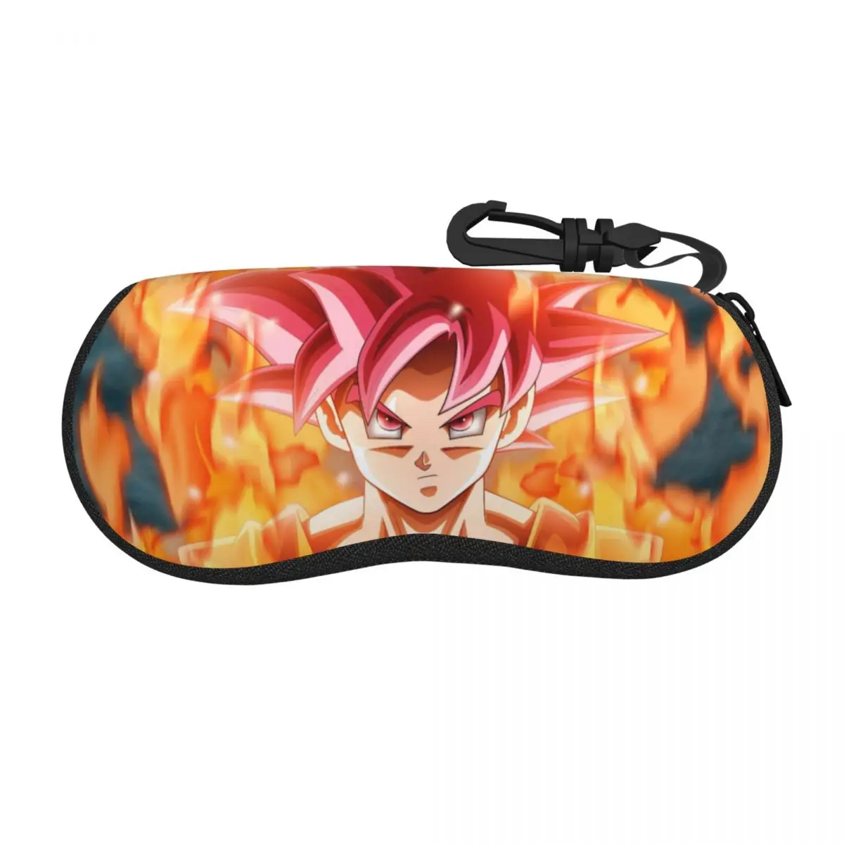 Maßgefertigtes DBZ G-Gokues Comic Sonnenbrillenetui Weiches Neopren-Reißverschluss-Etui Schutzbox für Brillen