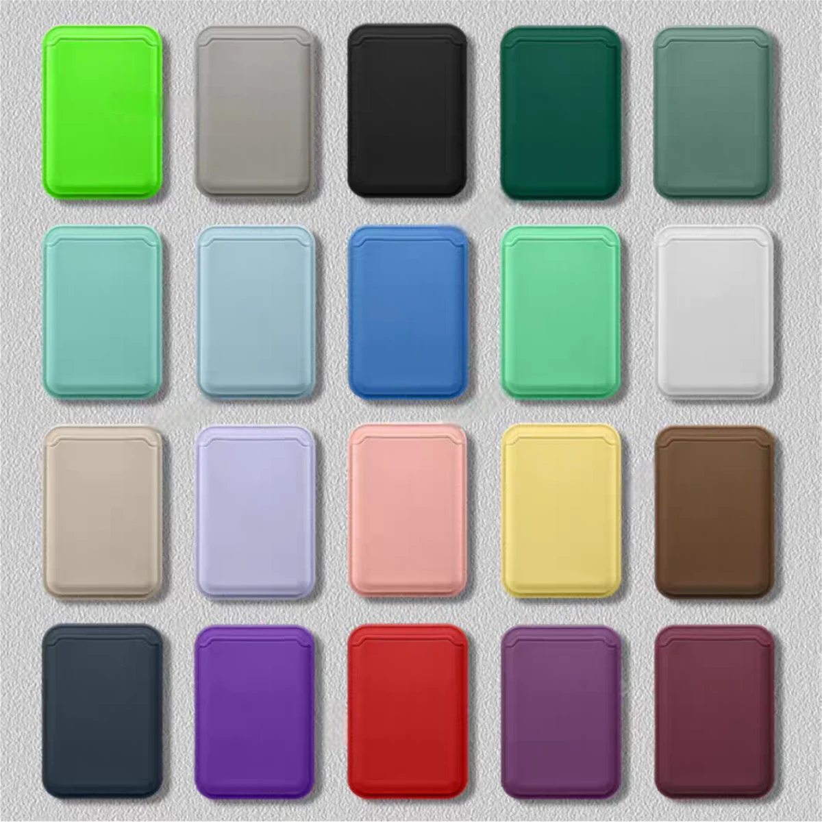 

Cxd Новый жидкий силиконовый кошелек для карт, слот для Magsafe, магнитный чехол для IPhone 1716 Pro Max, держатель для карт, карманная сумка, чехол