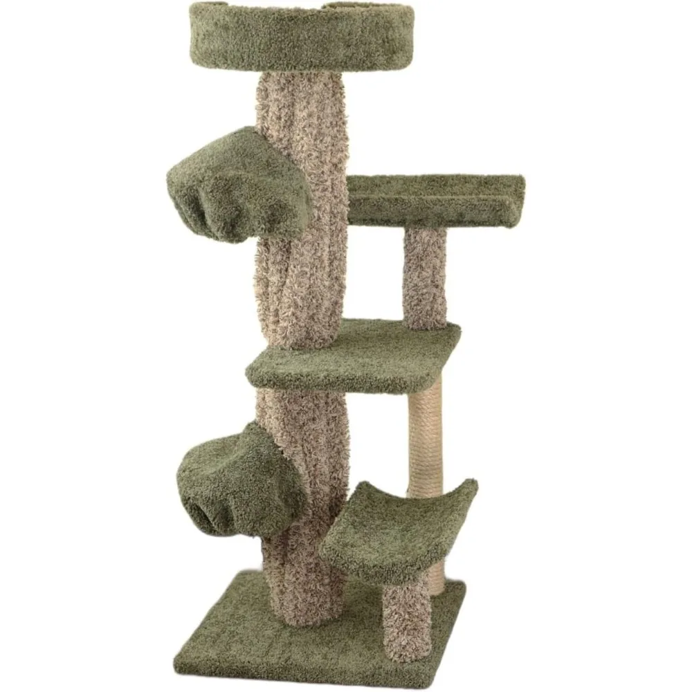 

Freedom Cat FrameNatural Beauty Multiple Perch Tree, Tree with Scratch Post for All Breeds, Indoor Gym with Perches, Sturdy