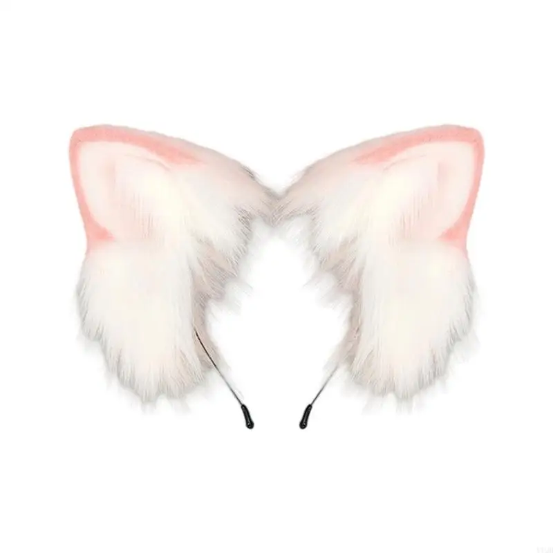 

Эластичная плюшевая кошка ушной повязка на Halloween Party Roleplay Game Furry Animal Harhoop Cosplay Accessories Accessories