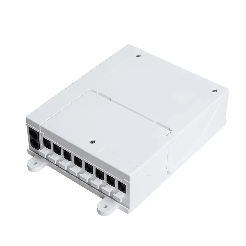 Optical fiber distribution box 8-core wall mounted indoor and outdoor optical fiber distribution box