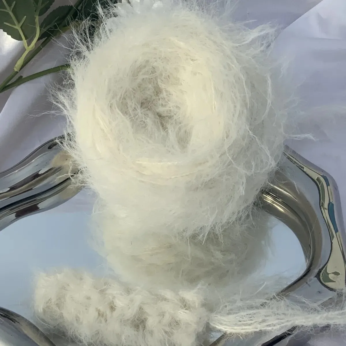 

Пряжа Snowz DIY: Вязаная вручную пряжа из длинноворсовой морской шерсти, популярная в интернете, смесовая пряжа для одежды и аксессуаров