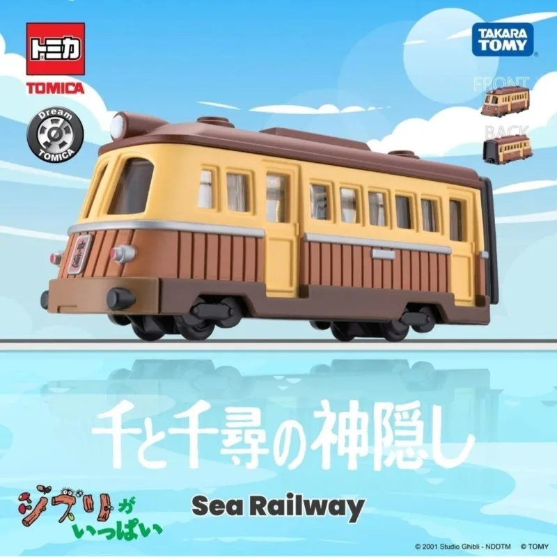 

TAKARA TOMY Chibi Series Cat Bus My Neighbor Totoro Anime Toy Car Model Collecting toys as gifts for children