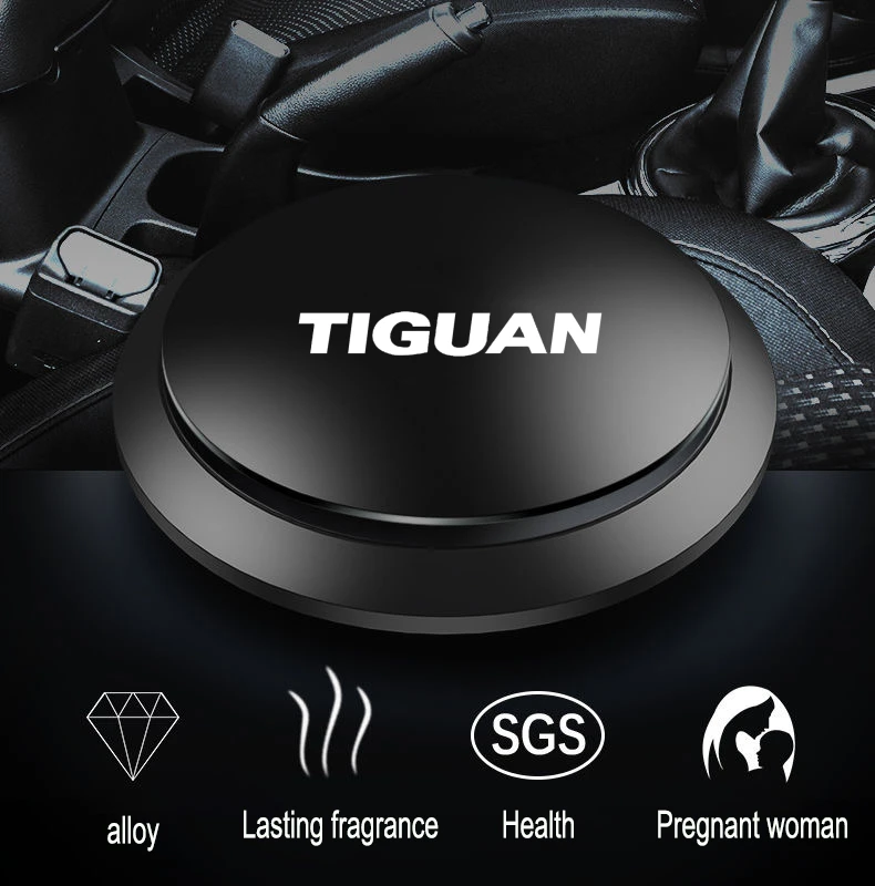 Car Aluminum alloy Air Freshener Car Perfume UFO Shape Scent Decor For Tiguan L mk1 mk2 5N 2 R 2021 2020 2019 2018-2009 2022