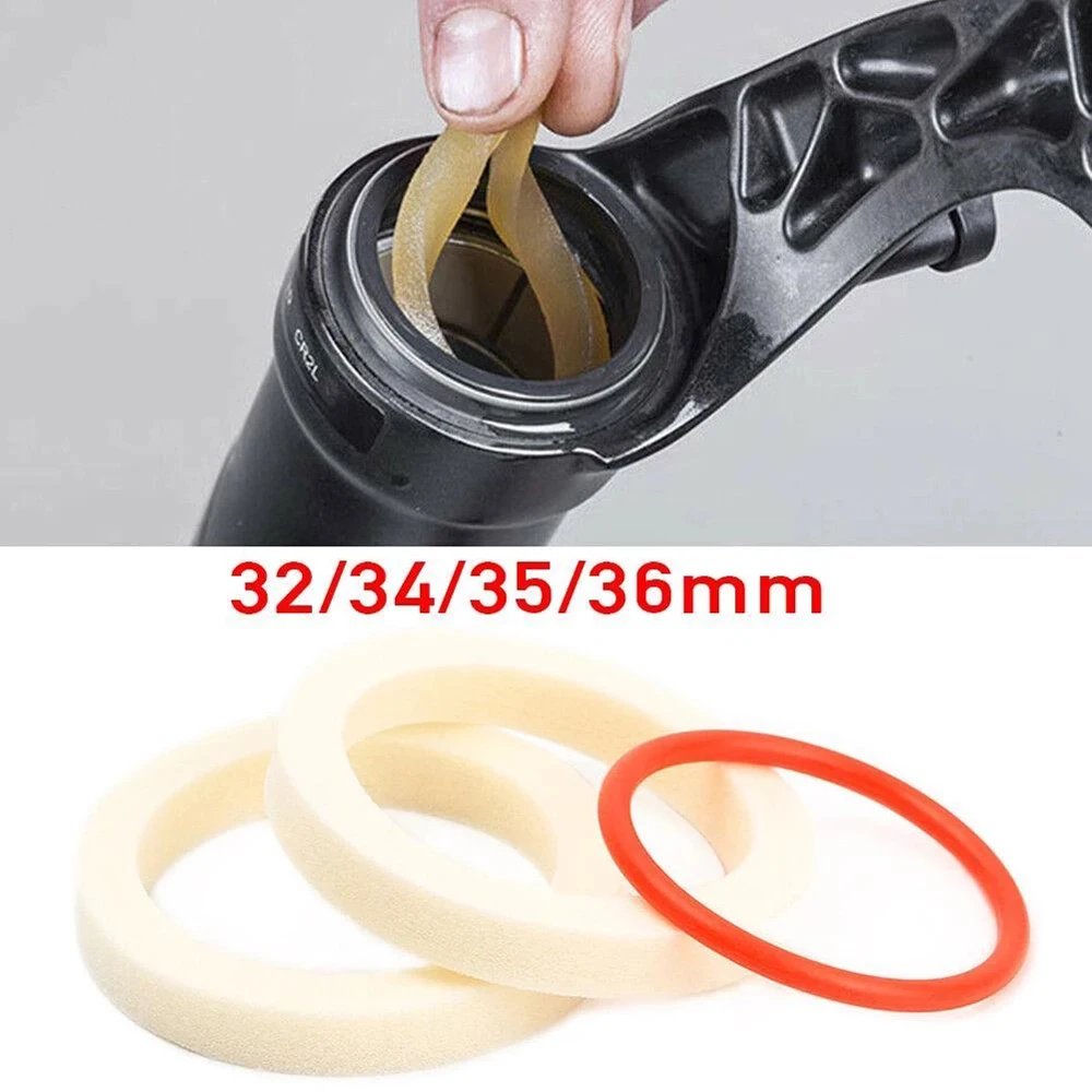 Circle MTB Bicycle Shock Absorber Bike Suspension Fork Oil Sealed Foam Bicycle Fork Oil Sponge Bicycle Fork Sponge Ring