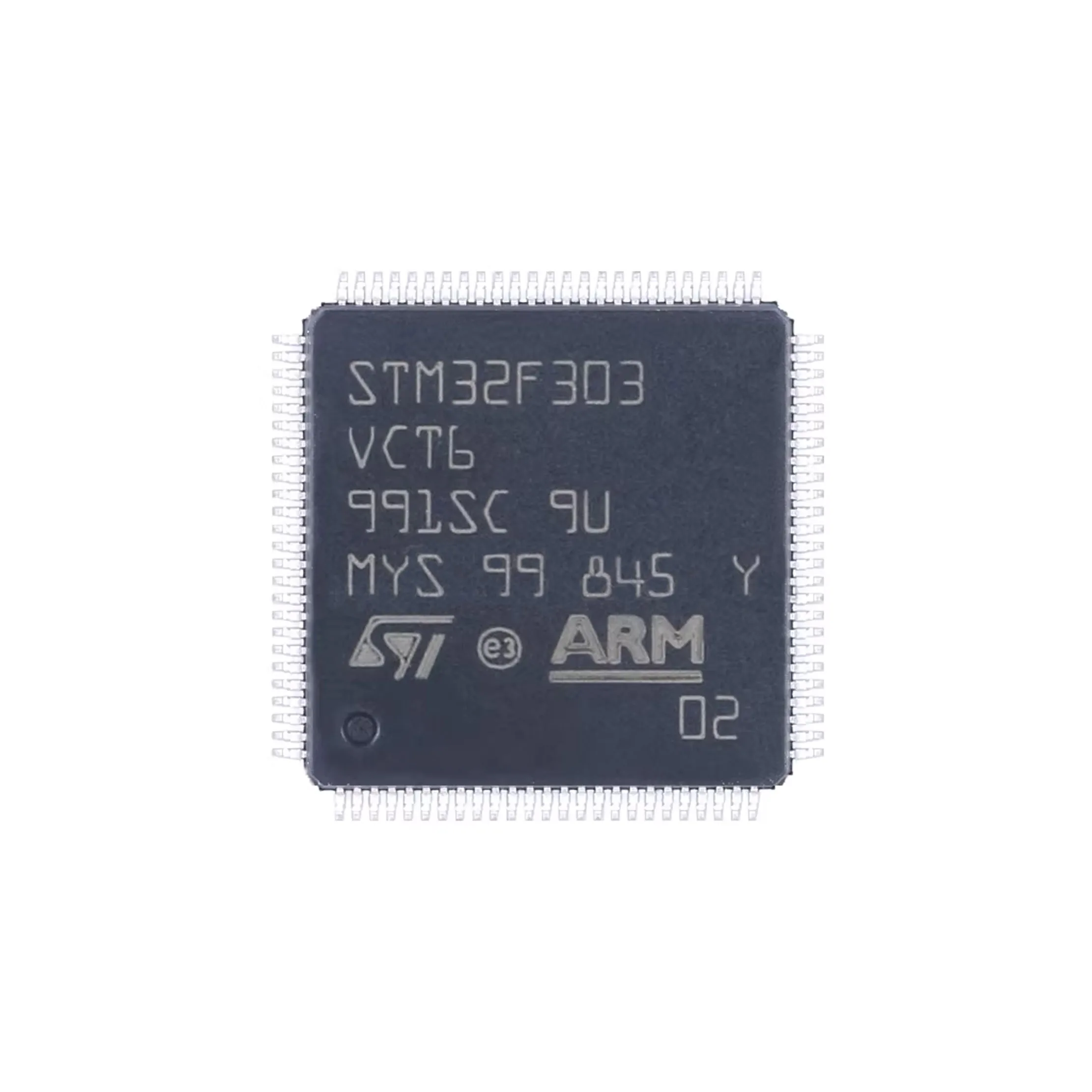 1pcs Genuine STM32F303VCT6 LQFP-100 ARM Cortex-M4 32-bit Microcontroller Unit (MCU)