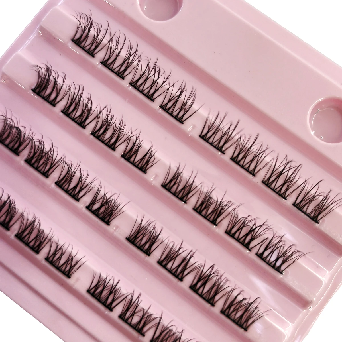 まつげ束 ウィスピー ナチュラル DIY まつげエクステ カール まつげクラスター アニメクラスター まつげフェアリー 個人用まつげギフト