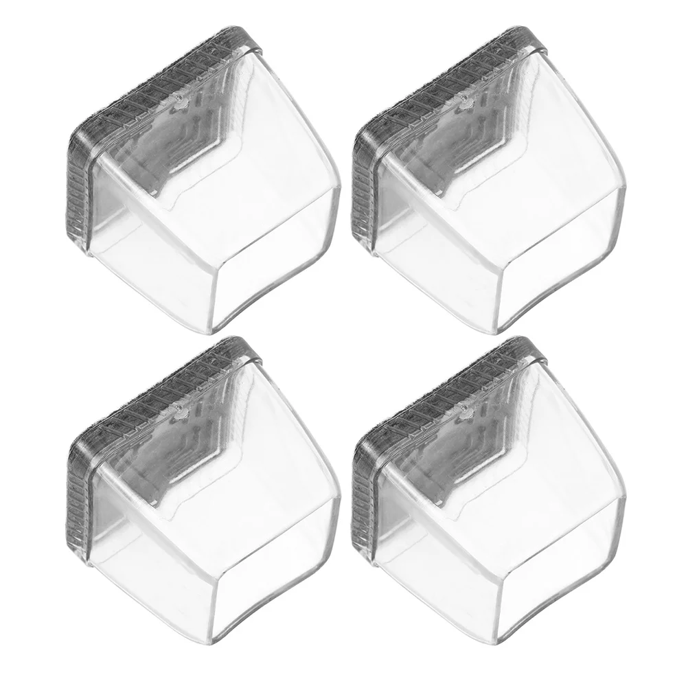 

4Pcs Chair Leg Caps Silicone Furniture Feet Protectors Desk Foot Covers Home Accessories Furniture Feet Pads Chair Covers