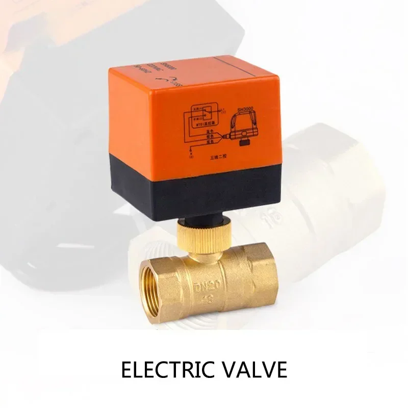 

Новый латунный моторизованный шаровой кран 220 В переменного тока, 2-ходовой/3ходовой, DN15 DN20 DN25 DN32 DN40 DN50, 3-проводной электрический шаровой кран управления для Wat