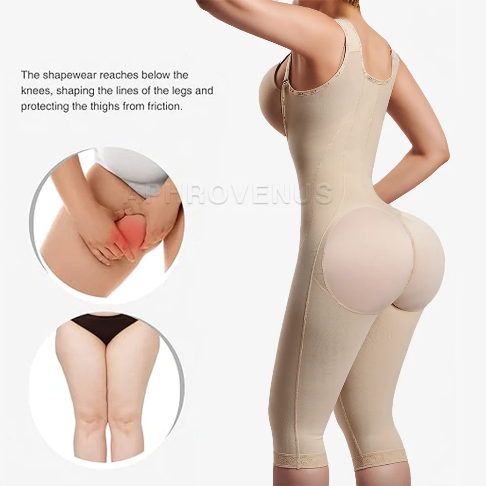 Fajas Colombianas Vrouwen Lange Broek Full Body Shapewear Postpartum Taille Trainer Shaper Post Liposuctie Tummy Controle Bodysuit