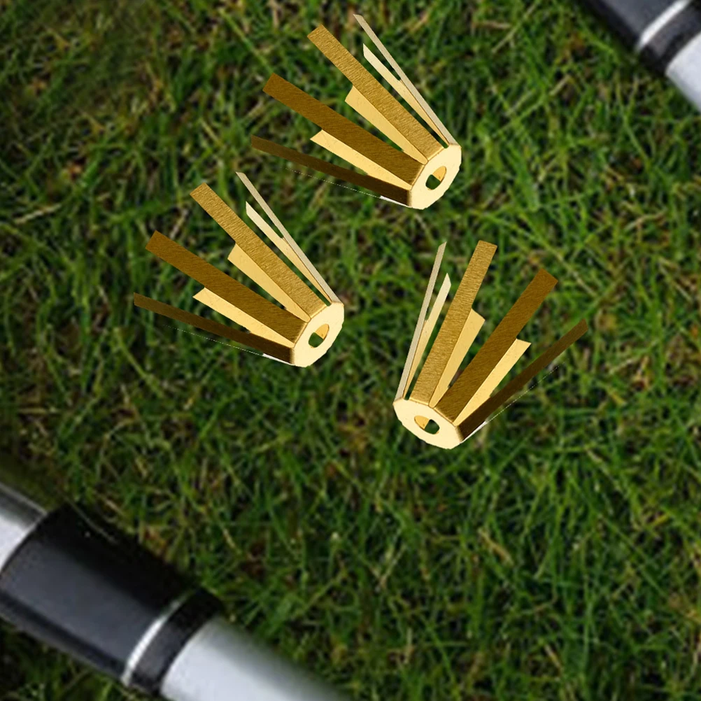 

5 Pcs Club Gaskets 25mm Brass Octopus Universal Adapter Shims Shims Shaft Extension Accessories Universal Adapter Golf Supplies