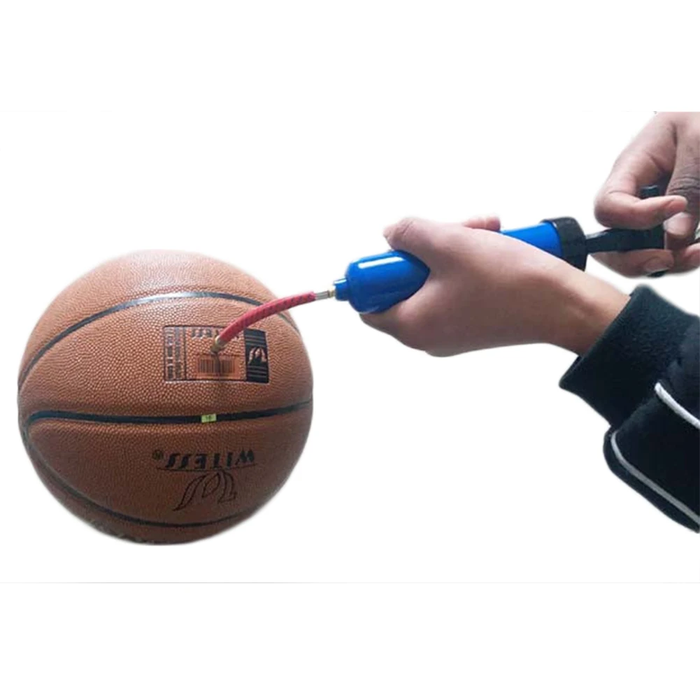 10pcs 8inch Air Pump For Sports Balls Inflable Pump Set Basketball Football Boat Portable Ball Inflating Pump Tool With Air Hose