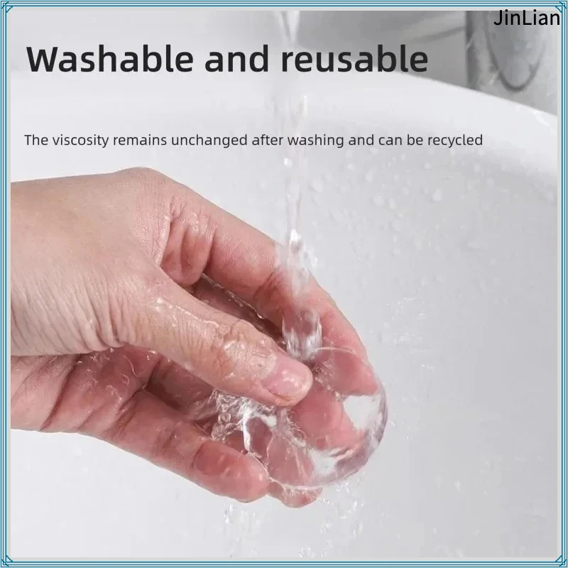 Self-Adhesive Door Stickers Anti-Collision Cabinet Refrigerator Door Mute Transparent Waterproof Wall Stickers
