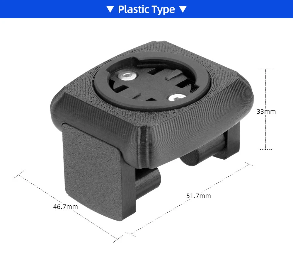 Deemount Fahrradcomputerhalterung für DAHON Faltrad-Headset, breite Klemme zur Installation für Garmin Wahoo IGPS mit 3-Gabel-Auswahl für GoPro. – Detail 16