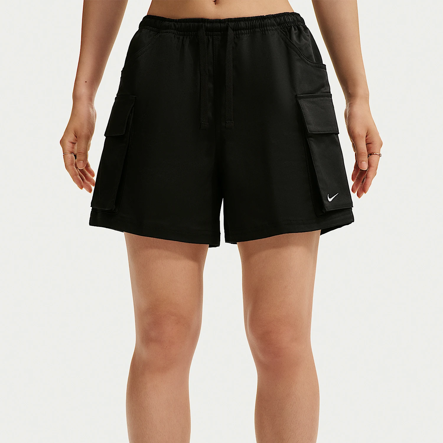 nike-genuine-women's-sports-and-leisure-comfortable-breathable-loose-workwear-shorts-iv5010-010