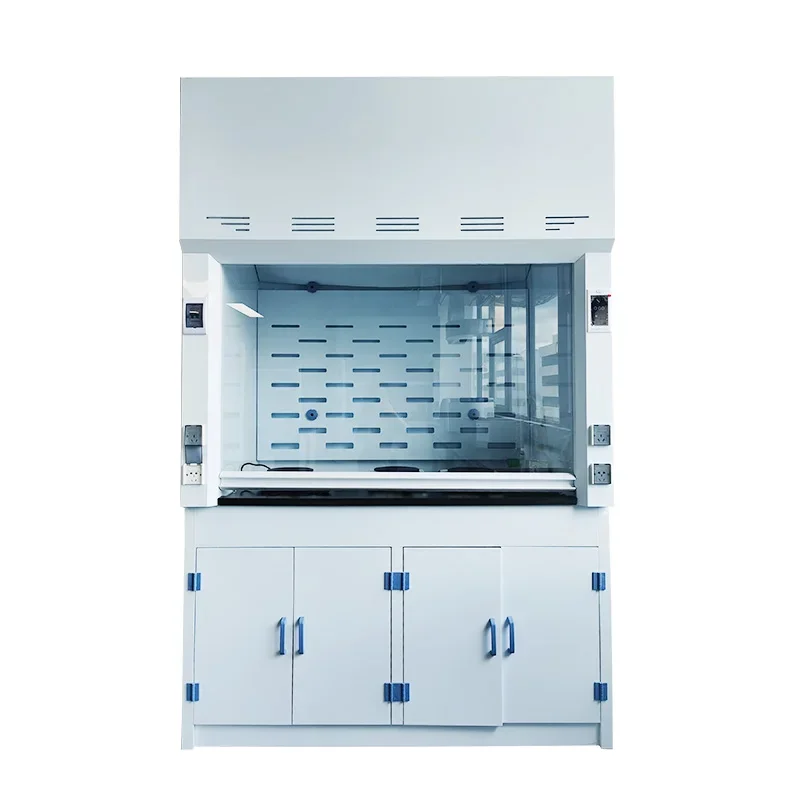 

Laboratory Ventilation Equipment Acid And Alkali Resistant Fume Hoods With Automatic Door System