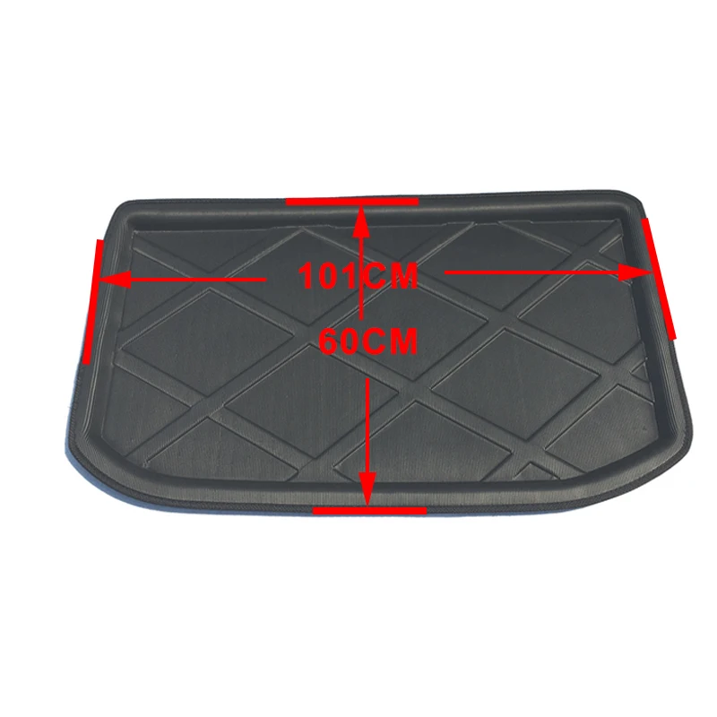 Car Rear Boot Cargo Liner Tray Trunk Floor Carpet Mats Carpets Pad Anti-dirty for Nissan Micra March K13 2010 - 2015 Cushion