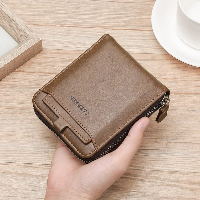 Men Wallets Zipper …