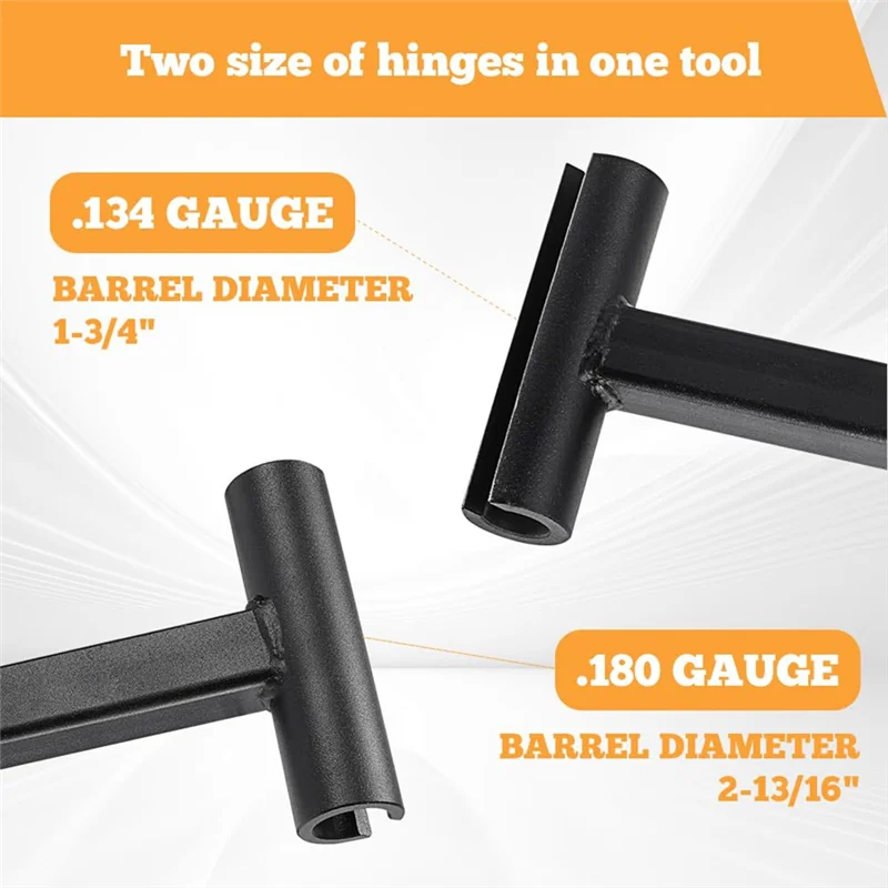 AB08-Hinge Adjusting Wrench,Door Hinge Adjustment Tool,Heavy Weight .134 And .180 Gauge Commercial Door Door Hinge Wrench